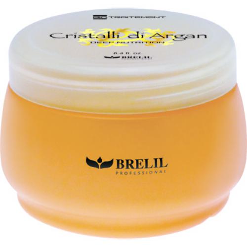 Brelil Cristalli di Argan hydrataèní a regeneraèní maska na vlasy s bio-arganovým olejem a mlékem z aloe vera 250ml