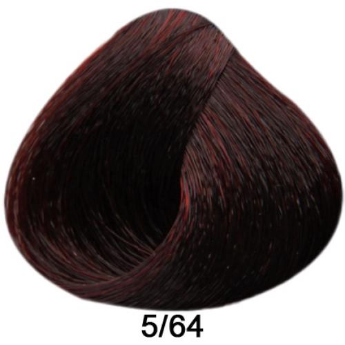 Brelil Prestige barva na vlasy 5/64 Svtle katanov erven mdn 100ml