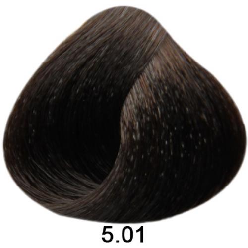 Brelil Sericolor barva na vlasy 5.01 Pirozen popelav svtle hnd 100ml