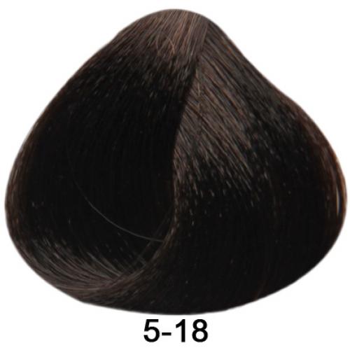 Brelil Essence barva na vlasy bez PPD, resorcinu, amoniaku a parabenù 5-18 Svìtle kaštanová choco ice 100ml