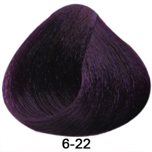 Brelil Essence barva na vlasy bez PPD, resorcinu, amoniaku a paraben 6-22 Tmav blond intenzivn fialov 100ml