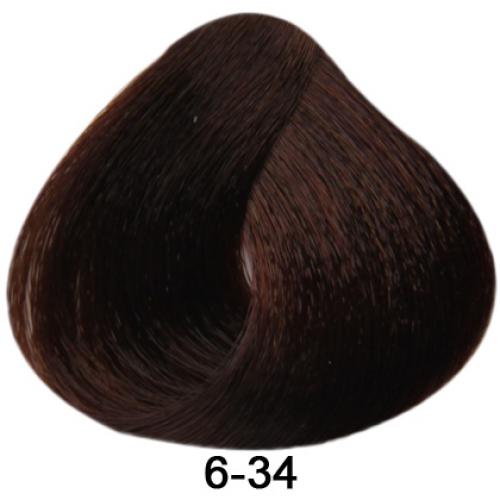 Brelil Essence barva na vlasy bez PPD, resorcinu, amoniaku a paraben 6-34 Zlat mdn tmav blond 100ml