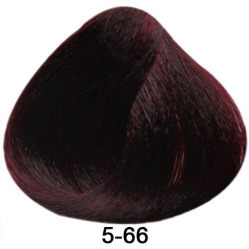 Brelil Essence barva na vlasy bez PPD, resorcinu, amoniaku a paraben 5-66 Svtle katanov intenzivn erven 100ml