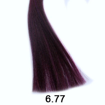 Brelil Shine bezèpavková olejová barva na vlasy 6.77 Intenzivní tmavì fialová blond 60ml - zvìtšit obrázek