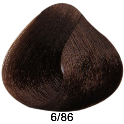 Brelil Prestige barva na vlasy 6/86 Tmavá blond èokoládová paprika 100ml - zvìtšit obrázek
